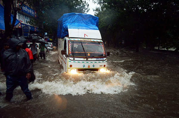 Waterlogging brings Mumbai to its knees