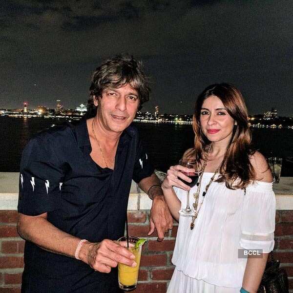 Chunky Panday and Bhavana Panday