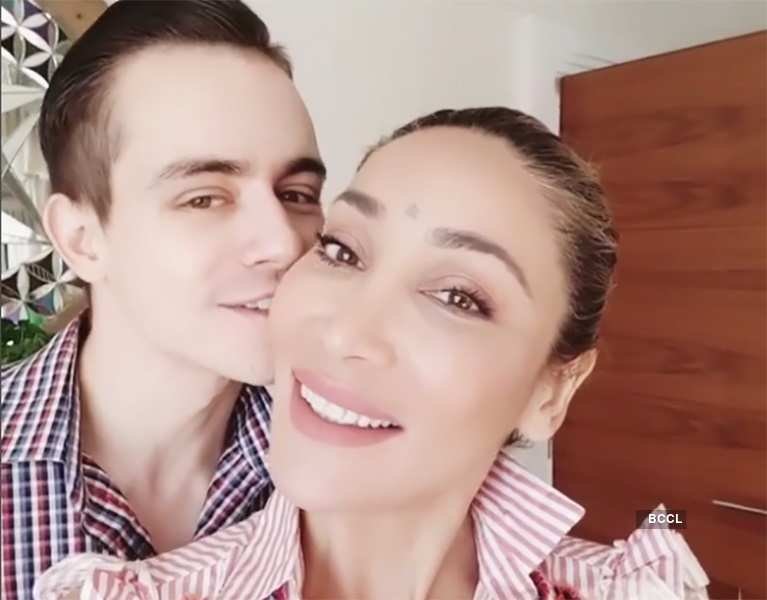 Sofia Hayat shares a steamy lip-lock with hubby