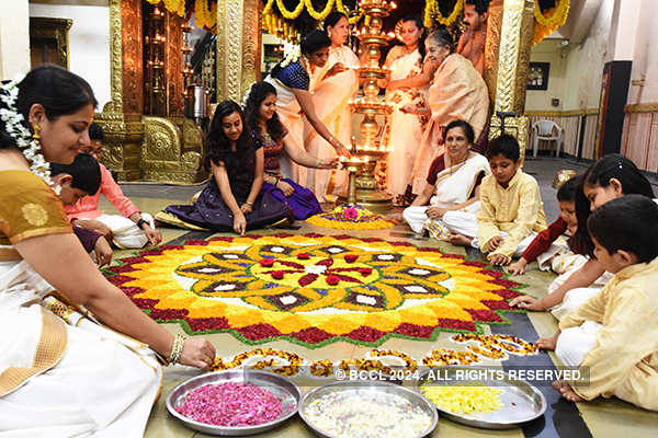 Onam celebrated with fervour and and gaiety