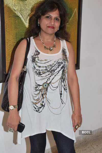 Inauguration of Sanju's exhibition