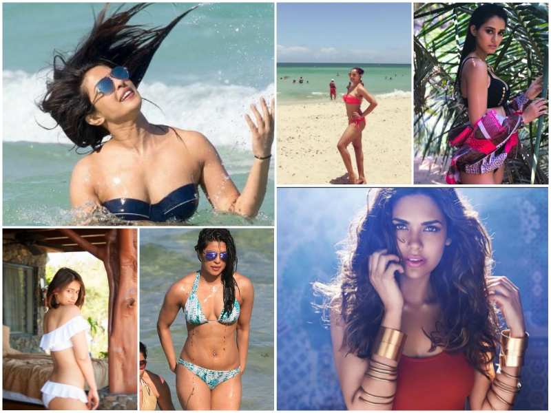 Hot Bikini Photos: Best Bollywood actresses sexy bikini pics of