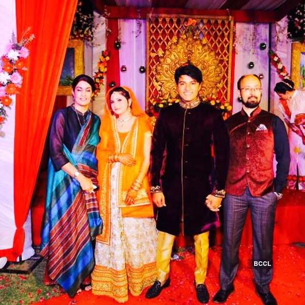 ‘Diya Aur Baati Hum’ actor Anas Rashid’s wedding ceremony pictures