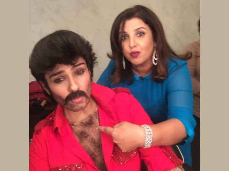 Farah Khan's surprise visitor on the sets of 'Lip Sing Battle' will keep you guessing