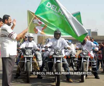 Bikers on CWG mission