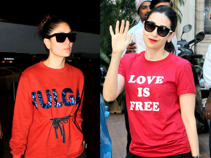 Kareena kapoor in store tshirt