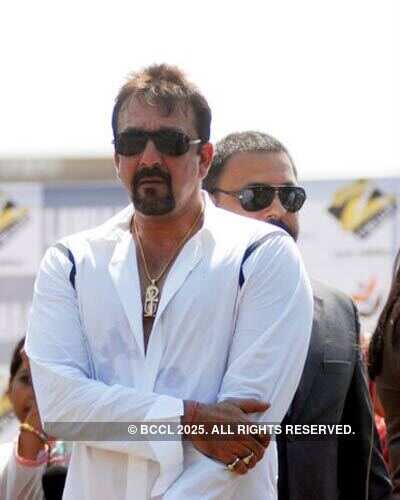 Sanju @ 'Lamhaa' promotion