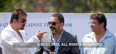 Sanju @ 'Lamhaa' promotion