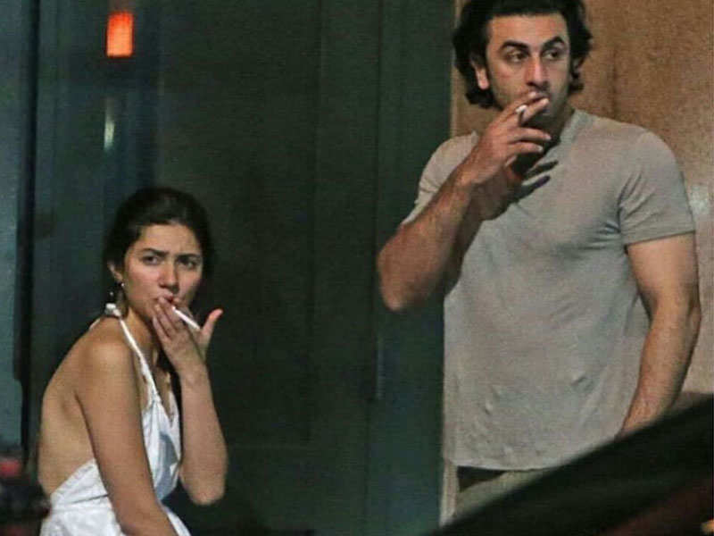 Ranbir Kapoor and Mahira Khan