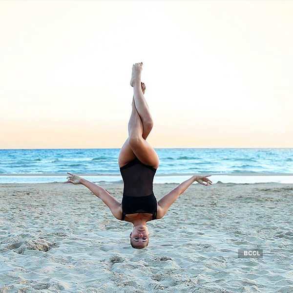 Russian mom Marina Vovchenko becomes internet sensation with her impressive yoga poses