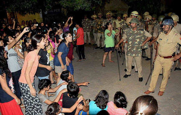 BHU protest turns violent