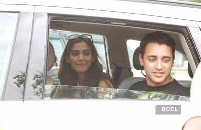 Sonam spotted with Imran