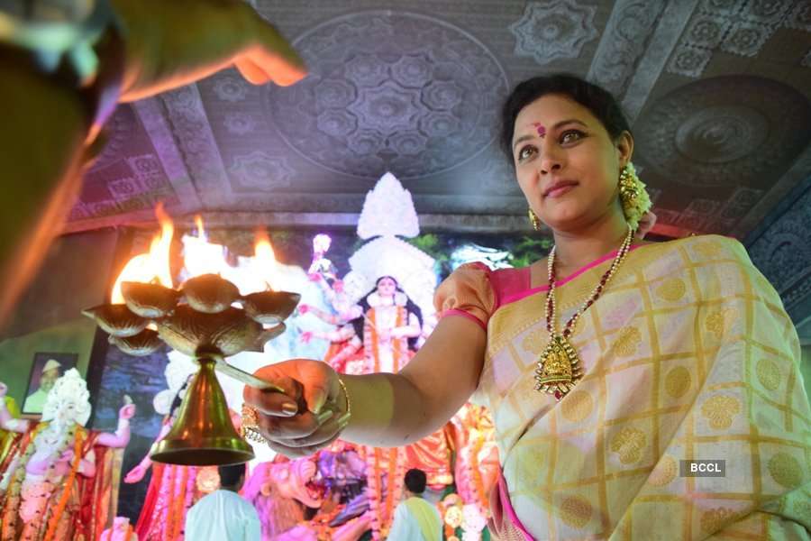 Celebs attend Durga Puja