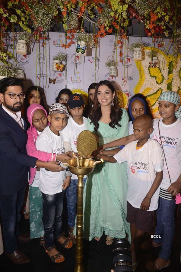 Tamannaah Bhatia at Helping Hands Foundation fundraiser
