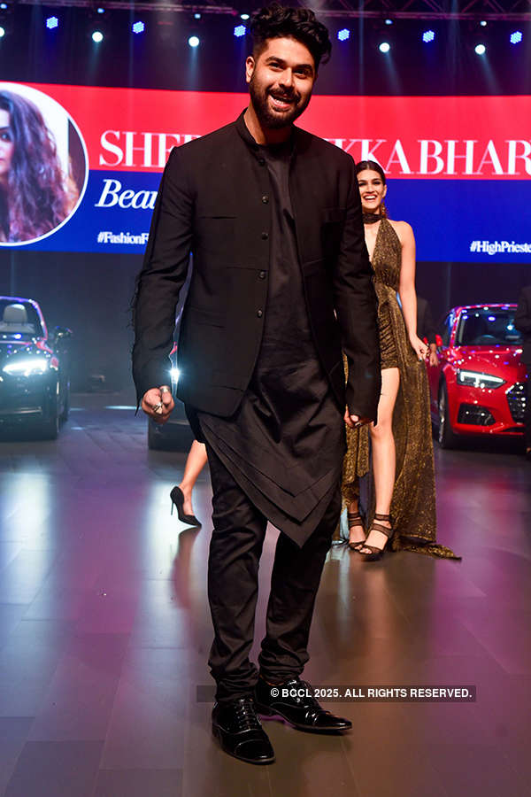 Audi A5 launch fashion show