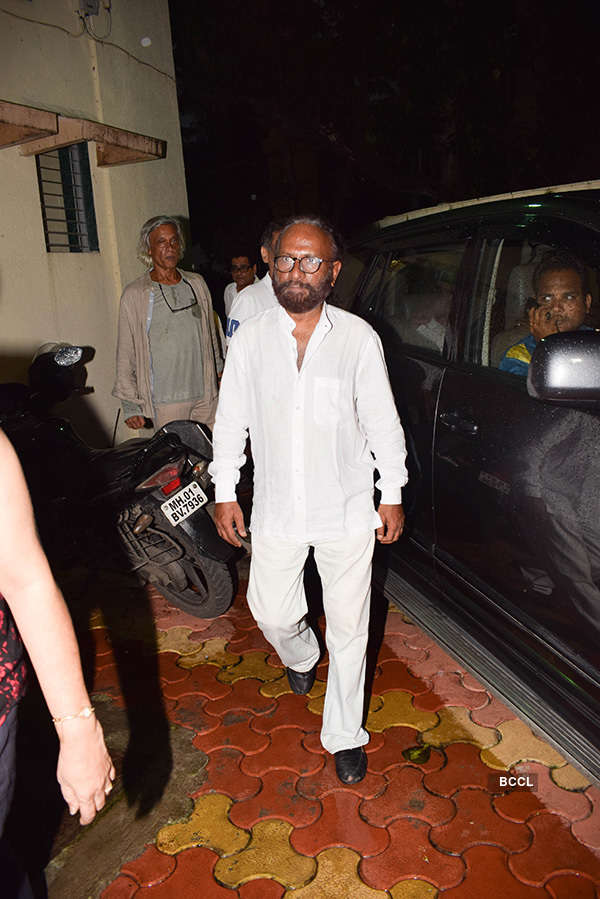 Celebs attend filmmaker Kundan Shah's funeral