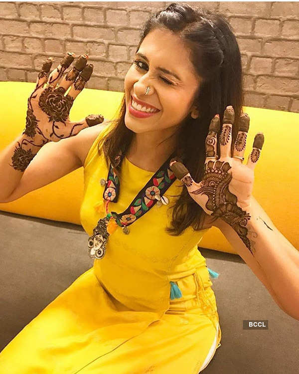 Celebrities don festive look for their grand Karwa Chauth celebrations