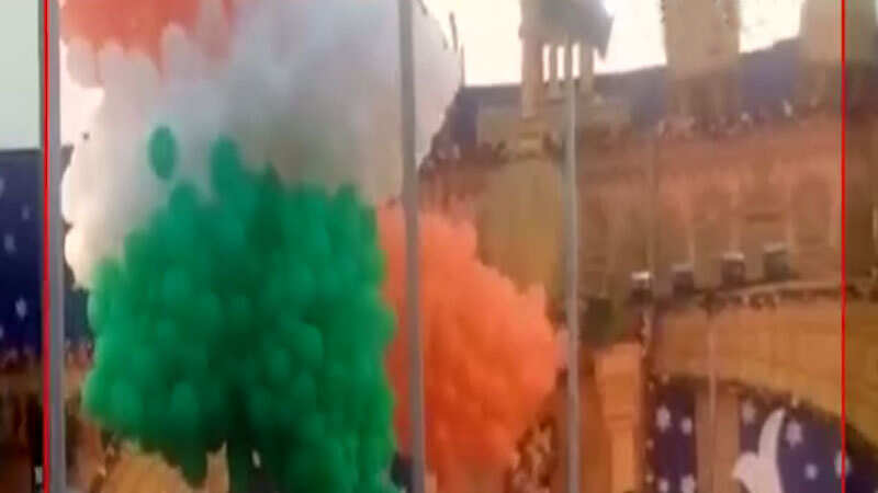 On cam: Gas balloons explode at a function, 15 injured