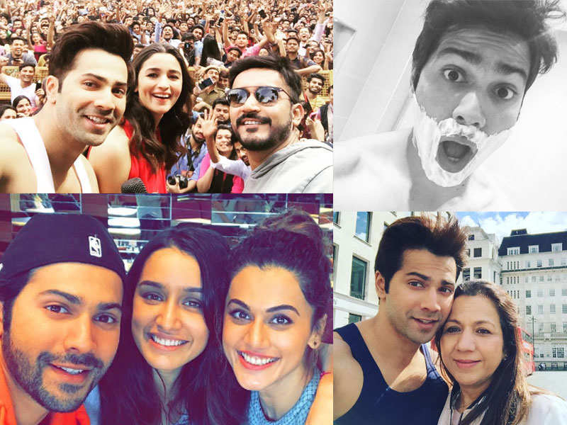 Varun Dhawan: Top 10 selfies of the actor