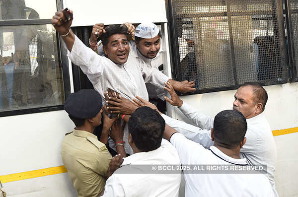 AAP workers being detained