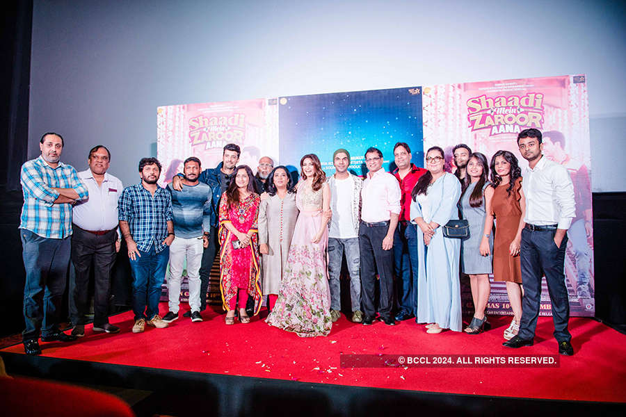 Shaadi Mein Zaroor Aana: Trailer launch