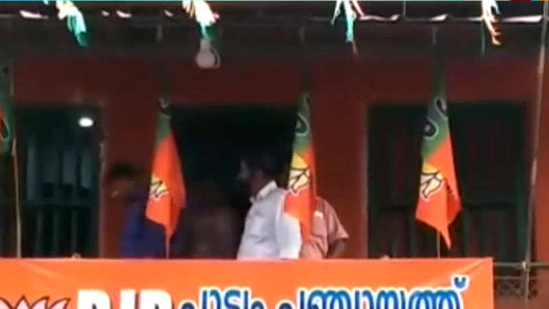 Locally made bombs hurled at BJP office in Kerala, no injuries reported