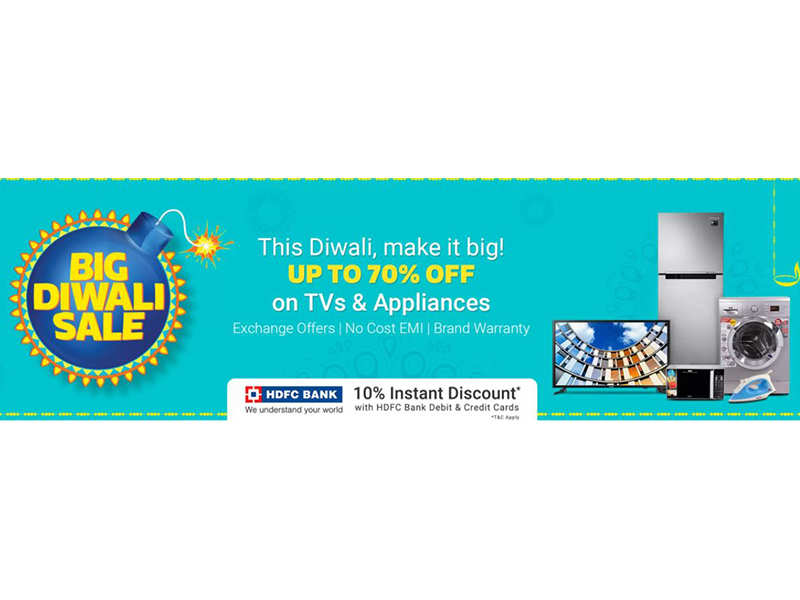 ​Flipkart sale to offer up to 70% off on TVs and home appliances
