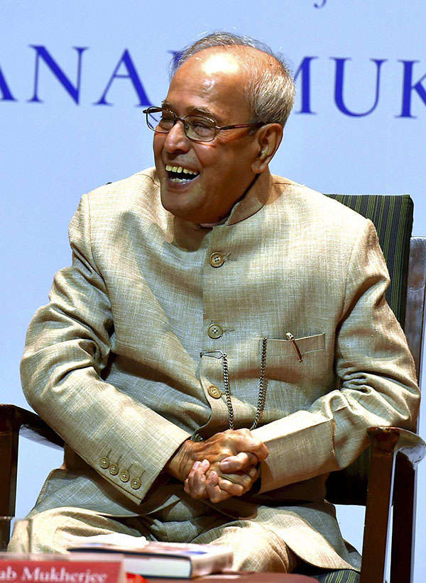 Former President Pranab Mukherjee's book launch