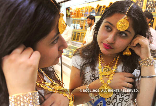 A girl looks into the mirror