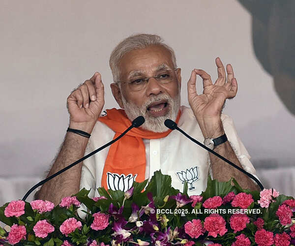 PM Narendra  Modi speaks