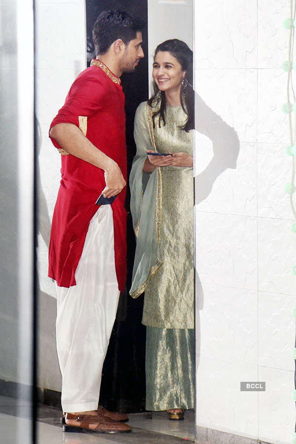 When Sidharth Malhotra bonded with Alia Bhatt at Sanjay Kapoor’s birthday party