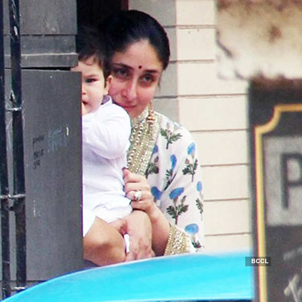 Taimur Ali Khan enjoys a pool party in London