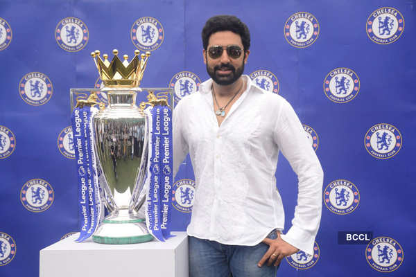 Abhishek Bachchan at Chelsea FC event