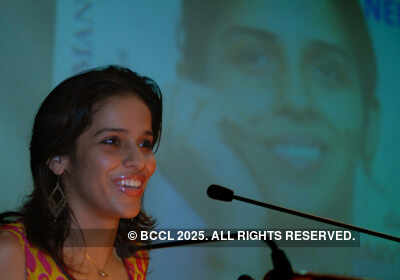 Saina Nehwal felicitated