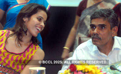 Saina Nehwal felicitated