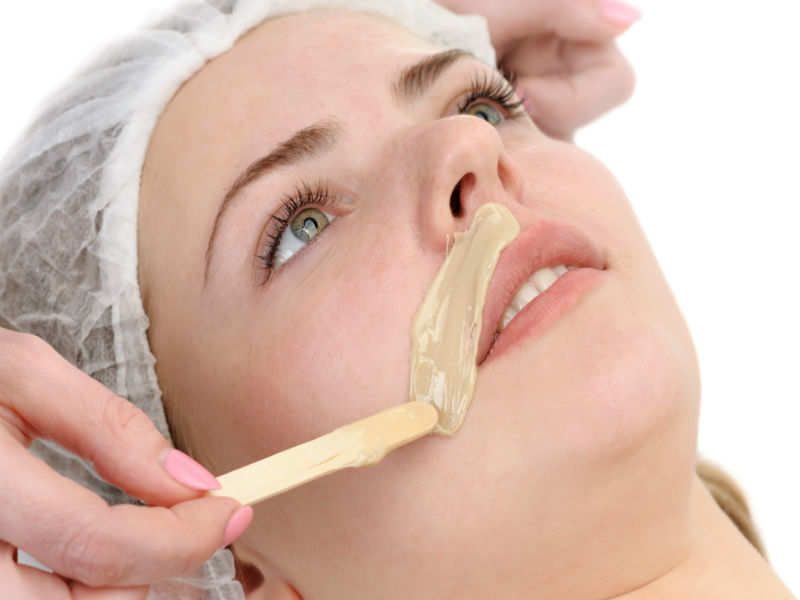 face hair removal wax