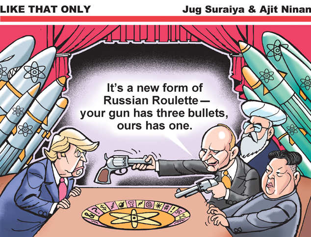 russian roulette - Times of India