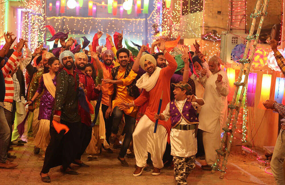 A still from Sardaarji 2
