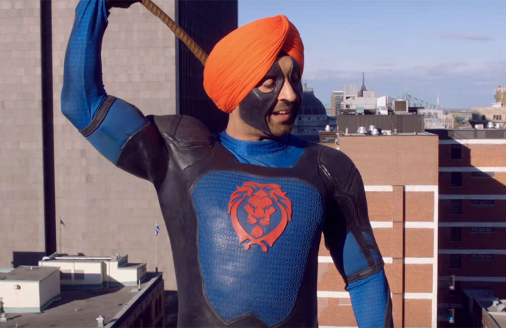 A still from Super Singh