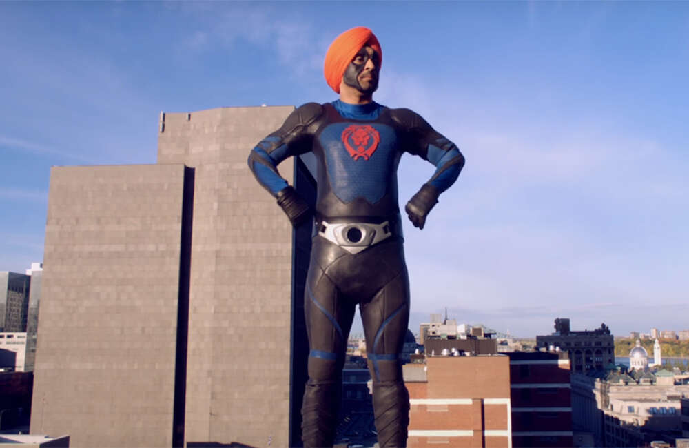 A still from Super Singh