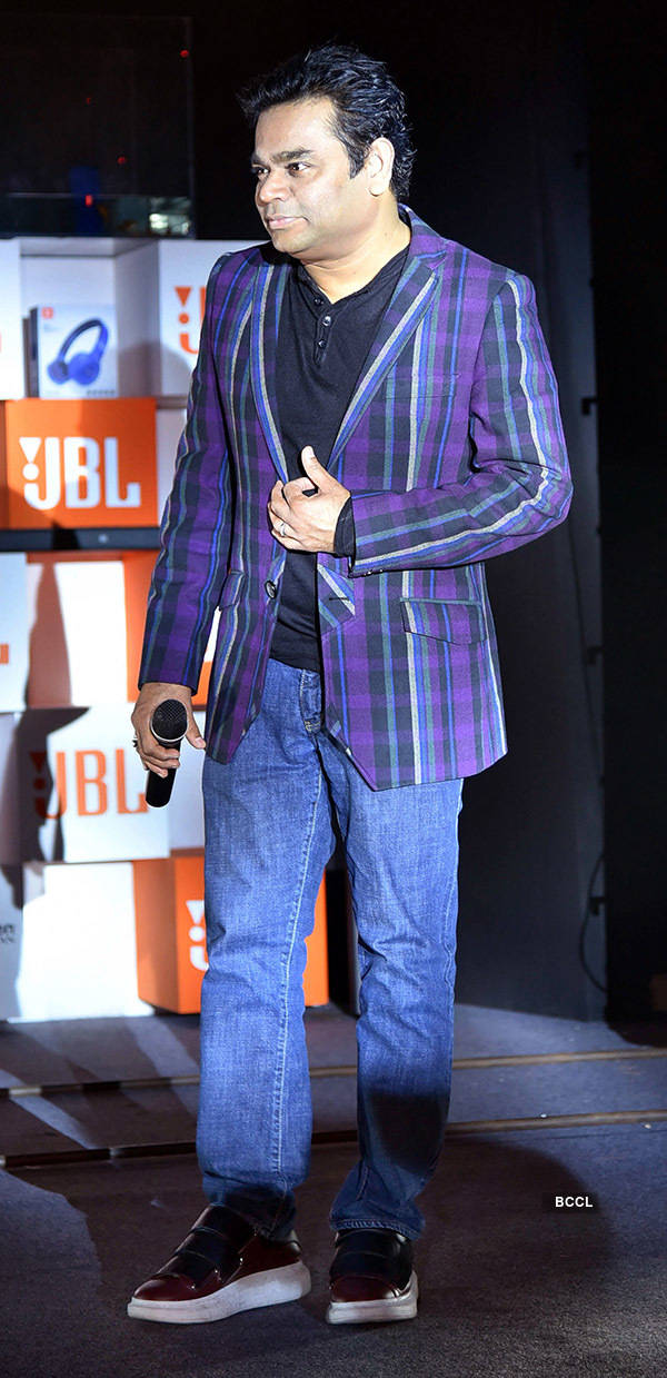 A.R. Rahman Performs at JBL Launch