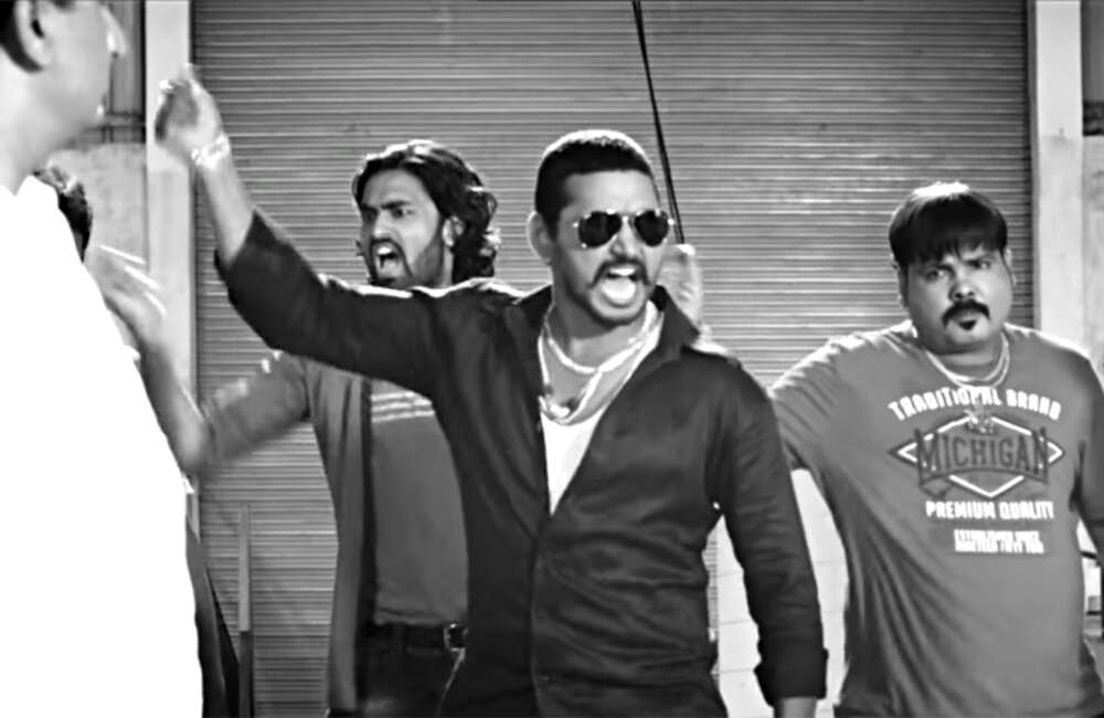 A still from Sargana Kushinagar Rangdaari Tax