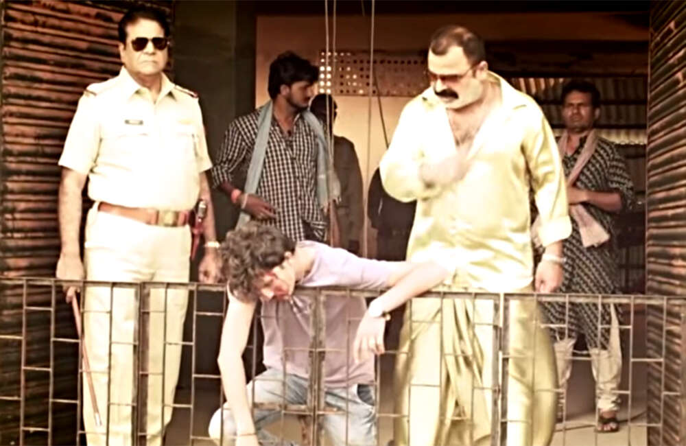 A still from Sargana Kushinagar Rangdaari Tax