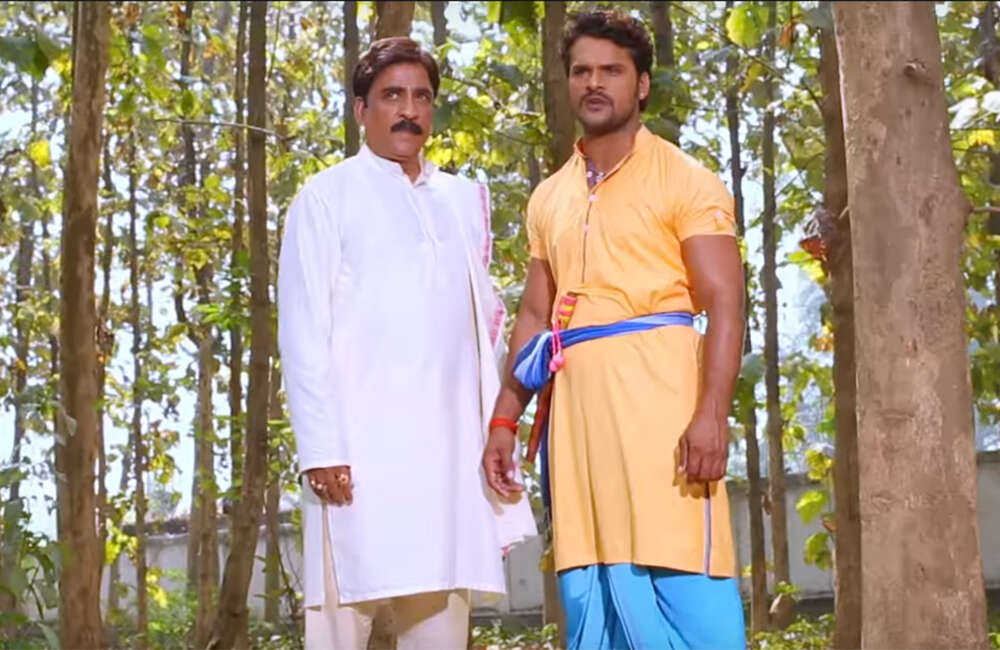 A still from Khesari Ke Prem Rog Bhail