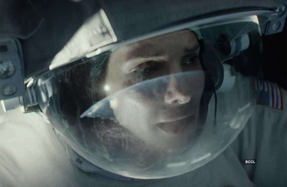 A still from Gravity