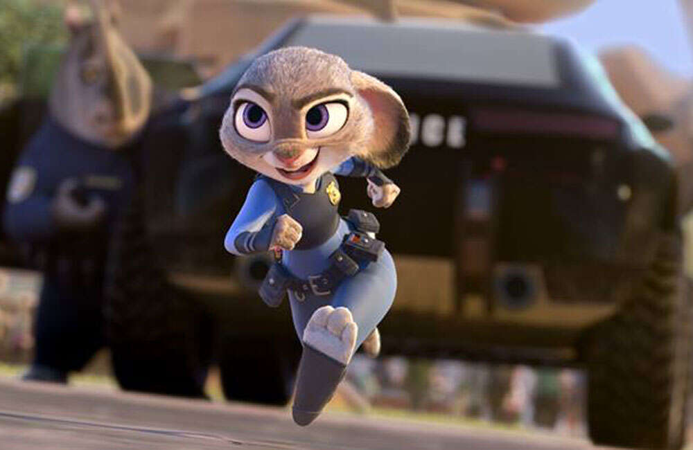 A still from Zootopia