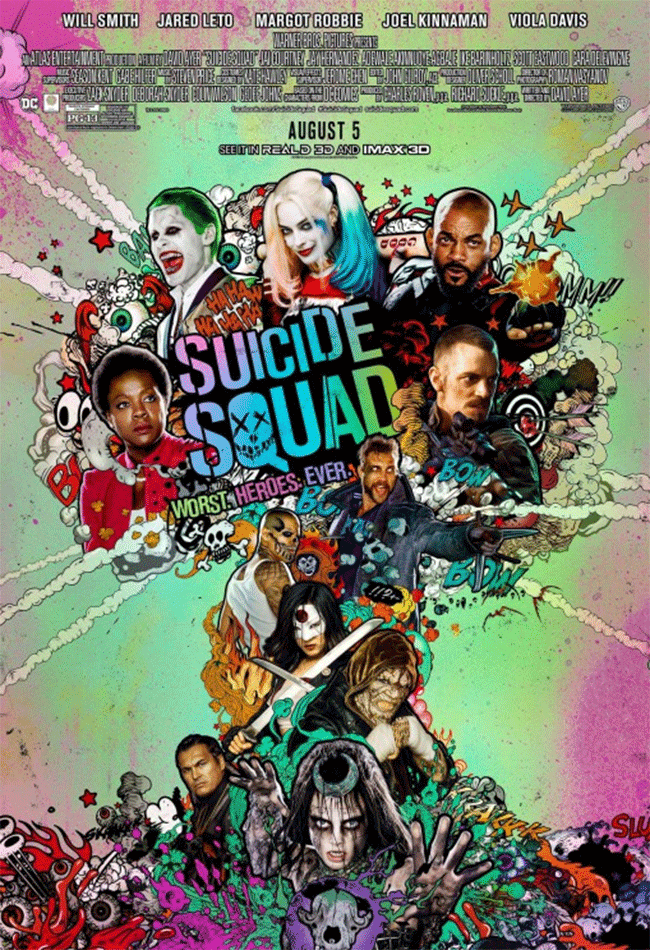 A still from Suicide Squad