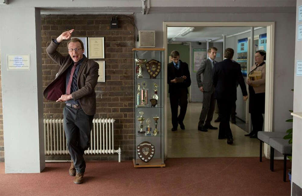A still from Absolutely Anything