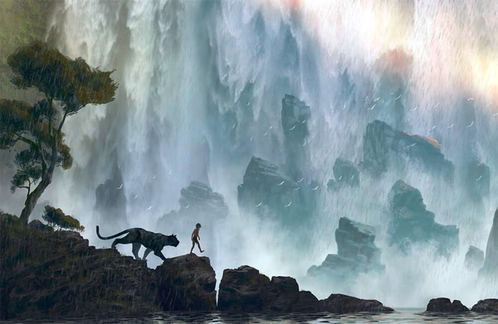 A still from The Jungle Book