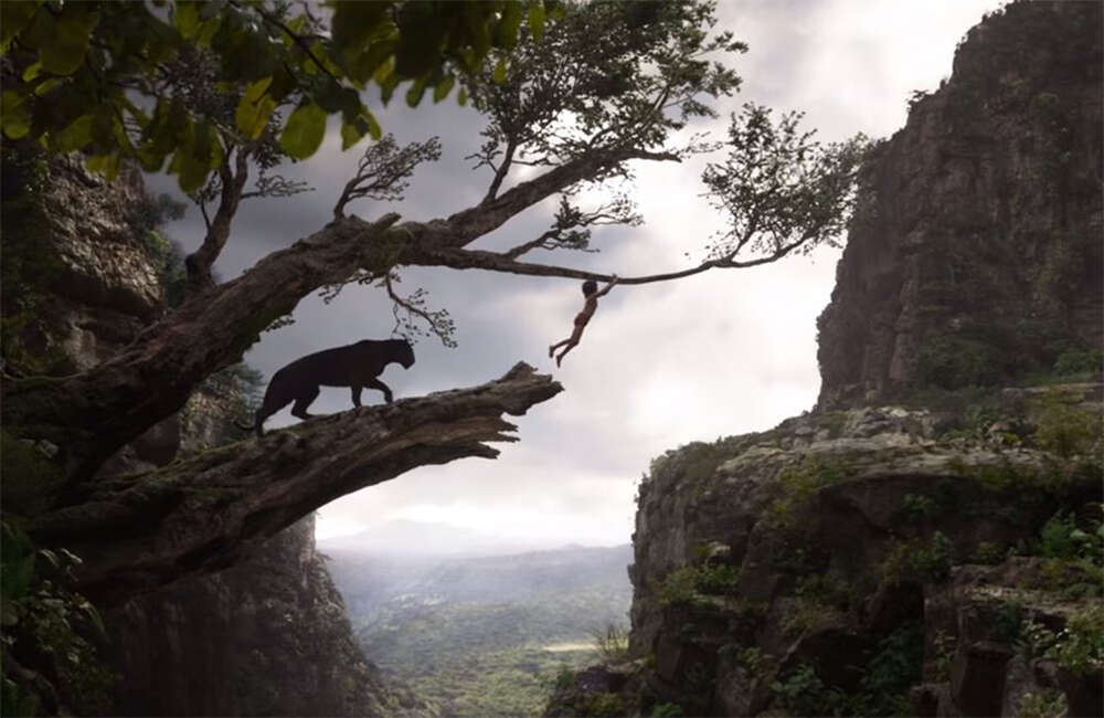 A still from The Jungle Book